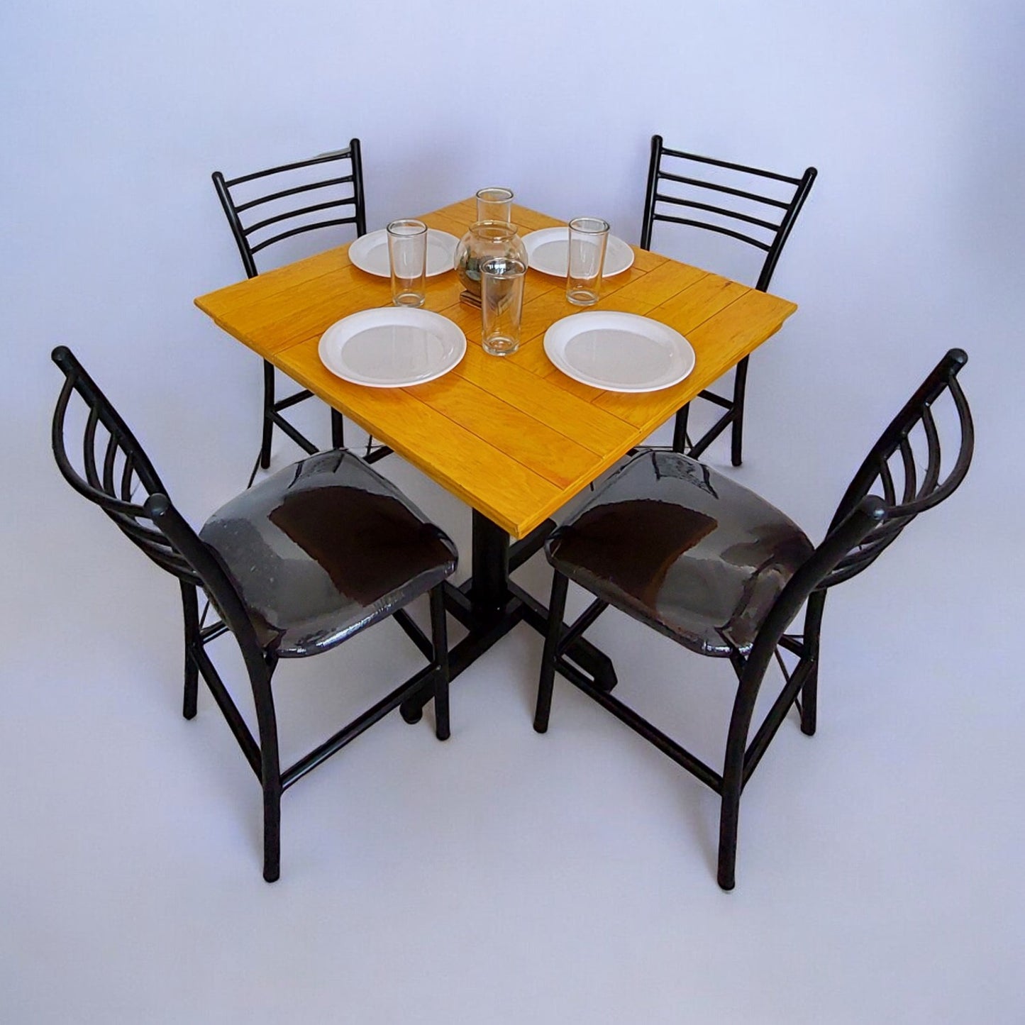 Mesa para restaurante Campestre con sillas María