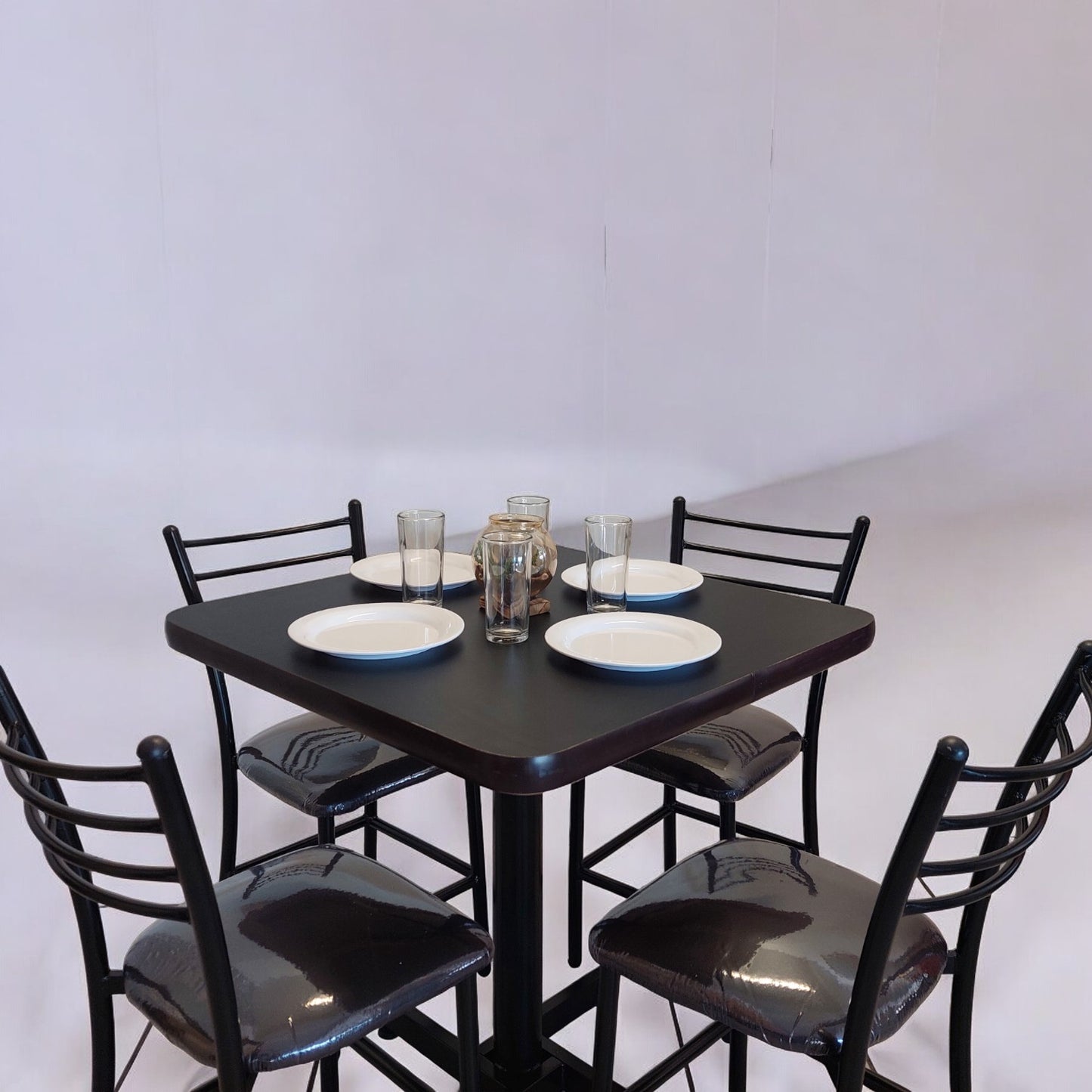 Mesa para restaurante Pvc con sillas María