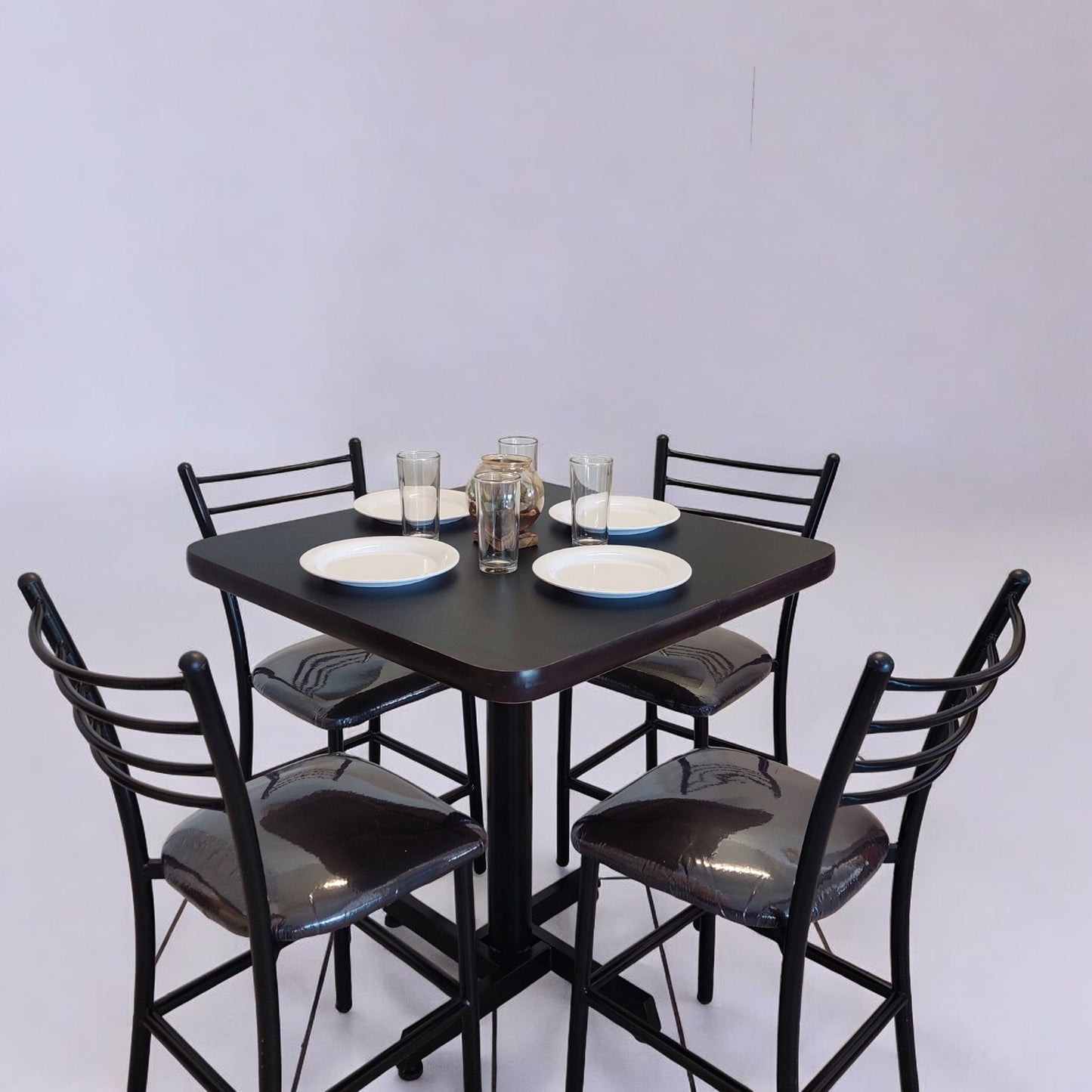 Mesa para restaurante Pvc con sillas María