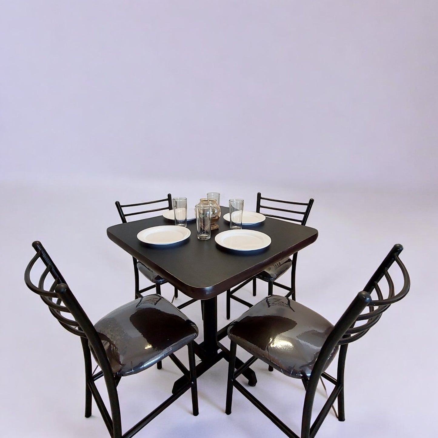 Mesa para restaurante Pvc con sillas María