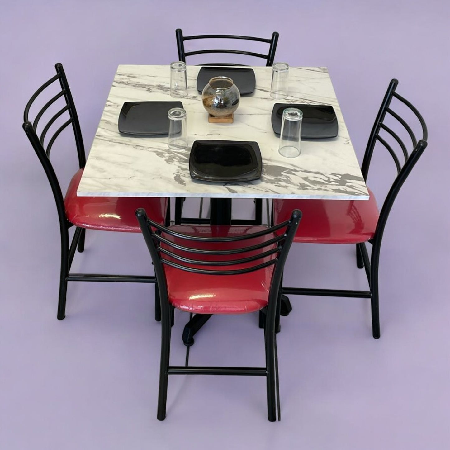Mesa para restaurante Melanove con sillas María