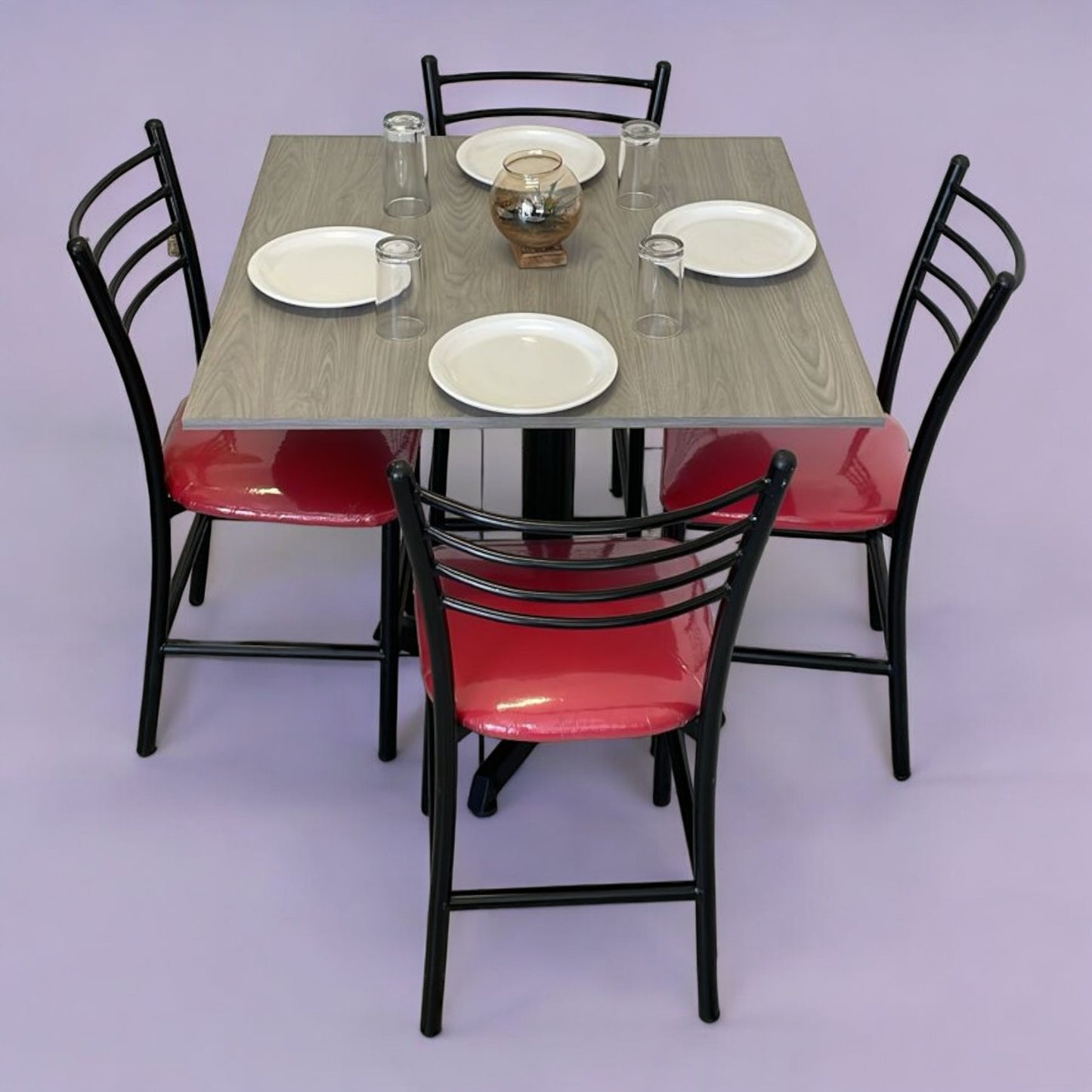 Mesa para restaurante Melanove con sillas María