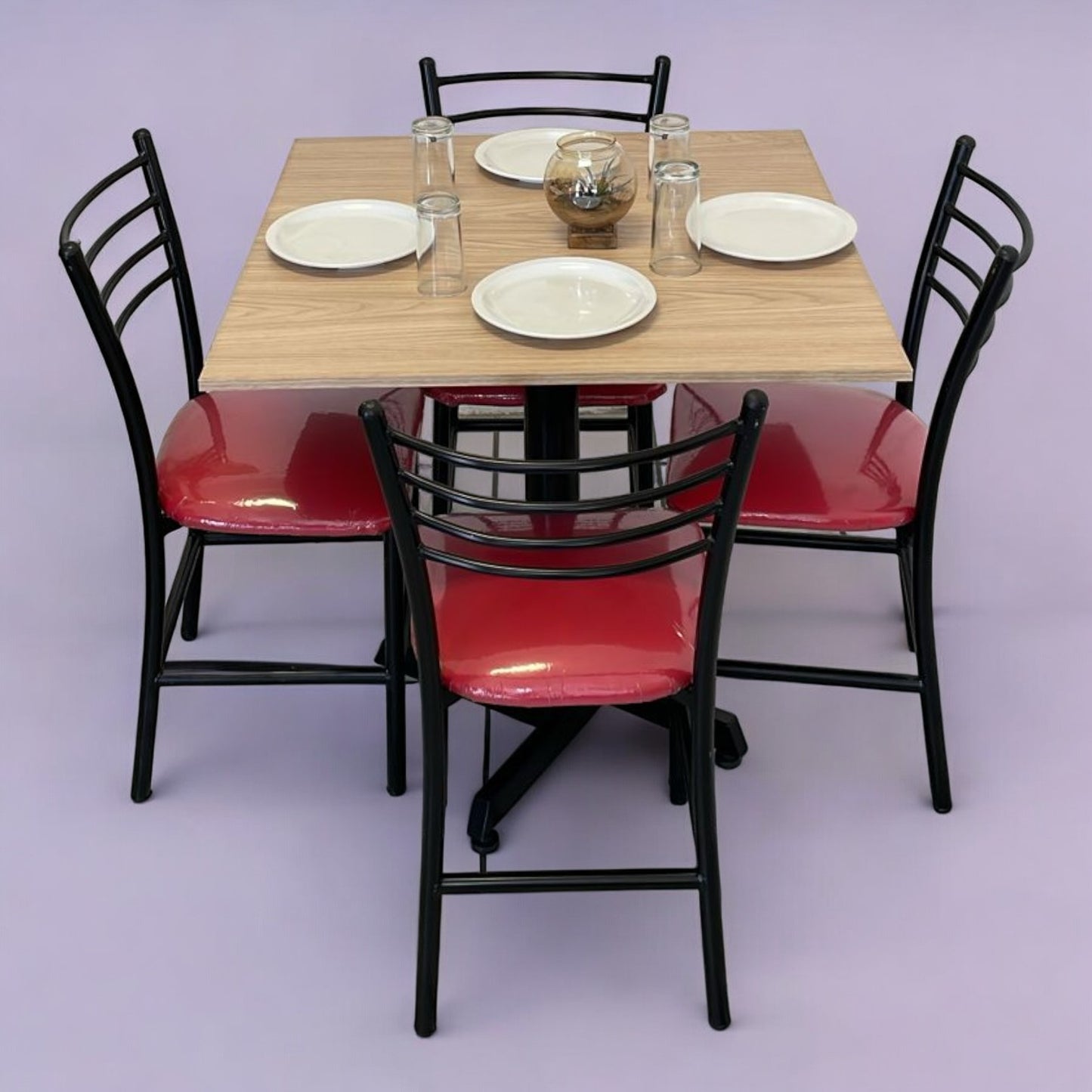 Mesa para restaurante Melanove con sillas María