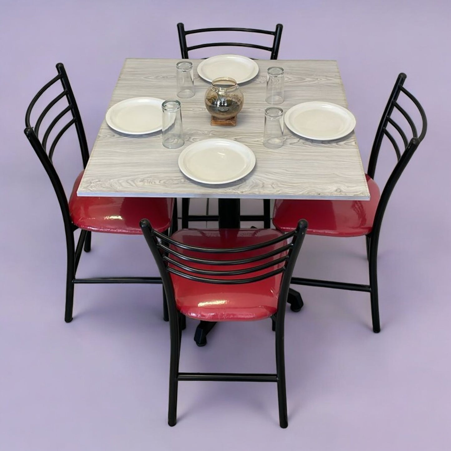 Mesa para restaurante Melanove con sillas María