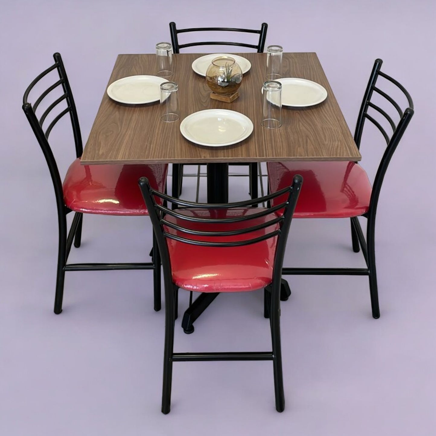 Mesa para restaurante Melanove con sillas María
