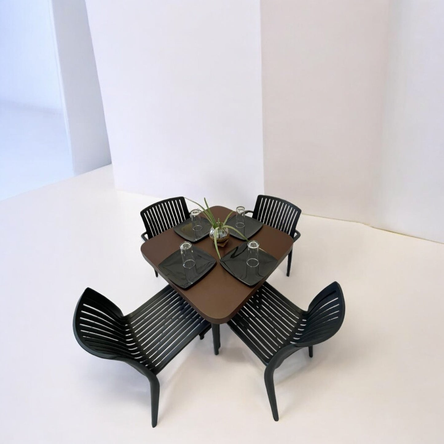 Mesa para restaurante Formaica con sillas Milos