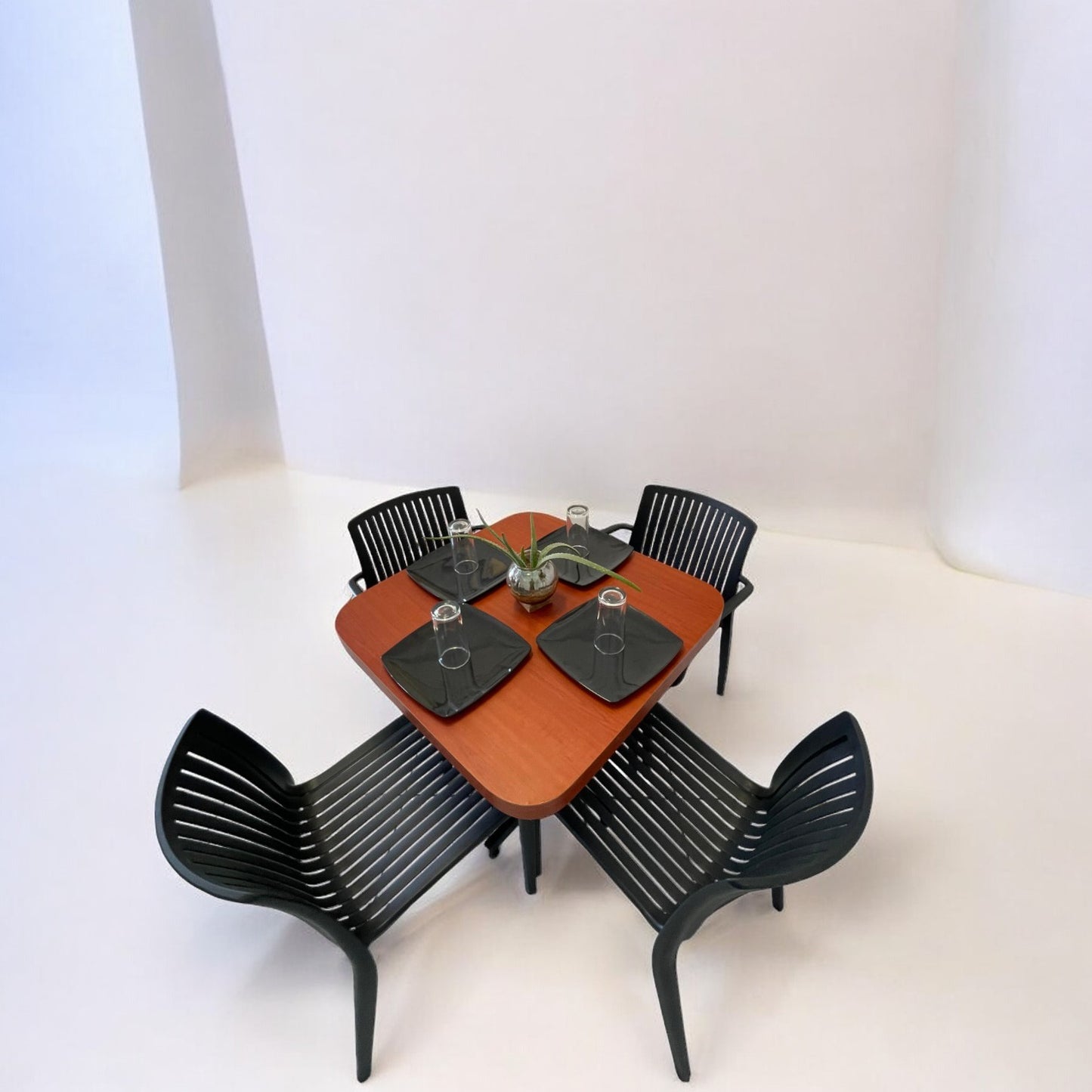 Mesa para restaurante Formaica con sillas Milos