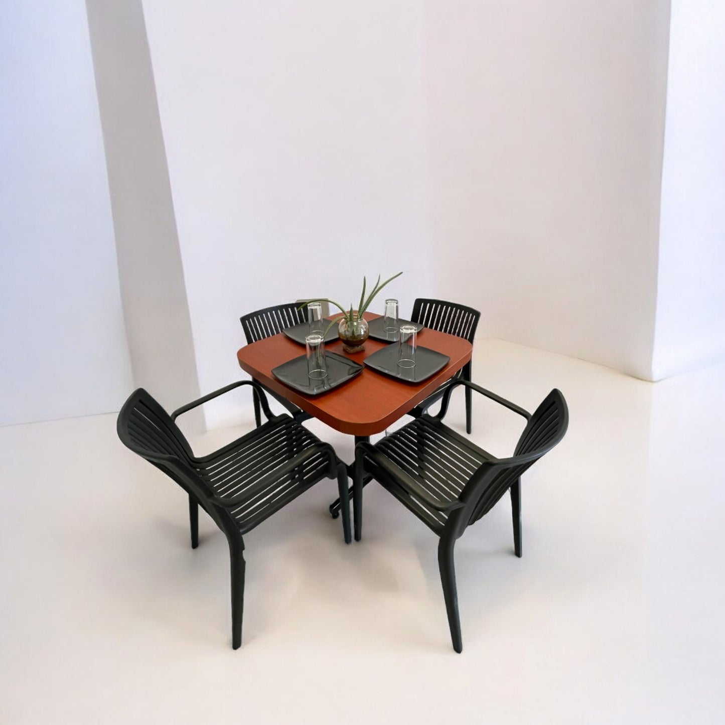 Mesa para restaurante Formaica con sillas Milos