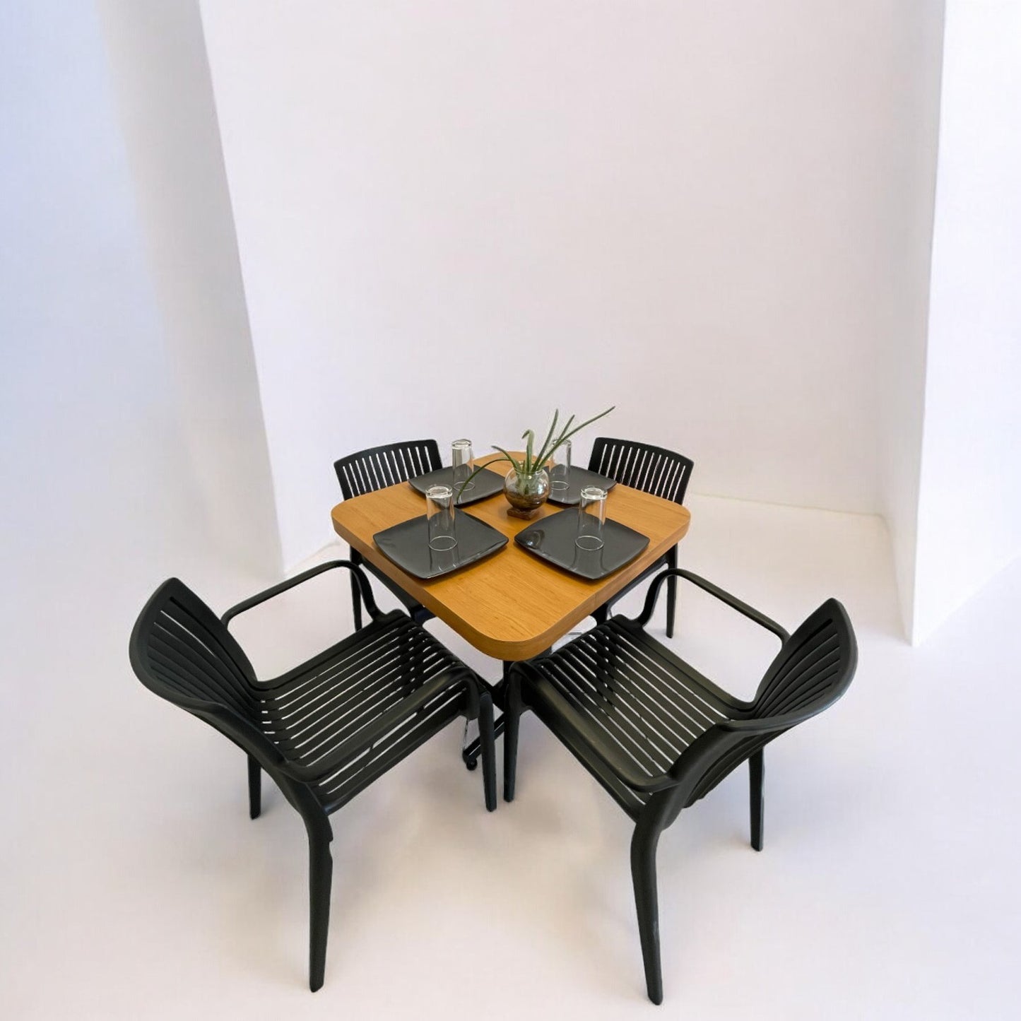 Mesa para restaurante Formaica con sillas Milos