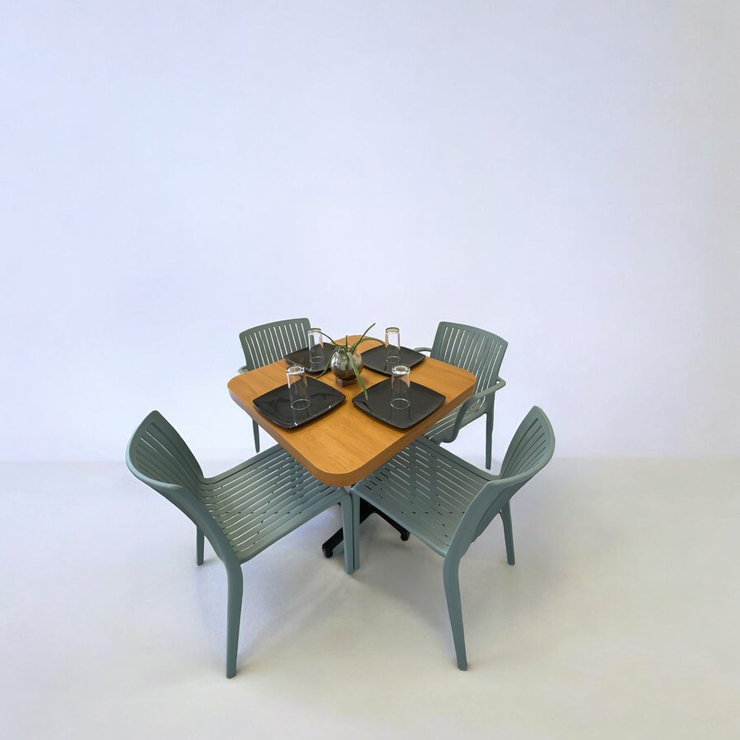 Mesa para restaurante Formaica con sillas Milos