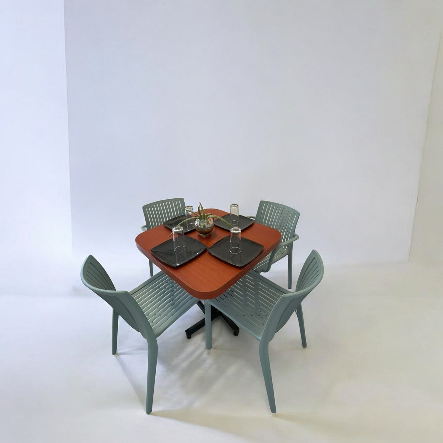 Mesa para restaurante Formaica con sillas Milos