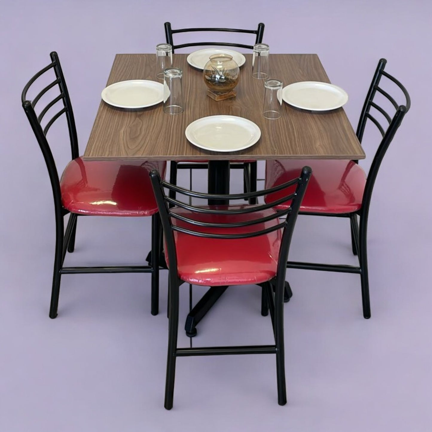 Mesa para restaurante Melanove con sillas María