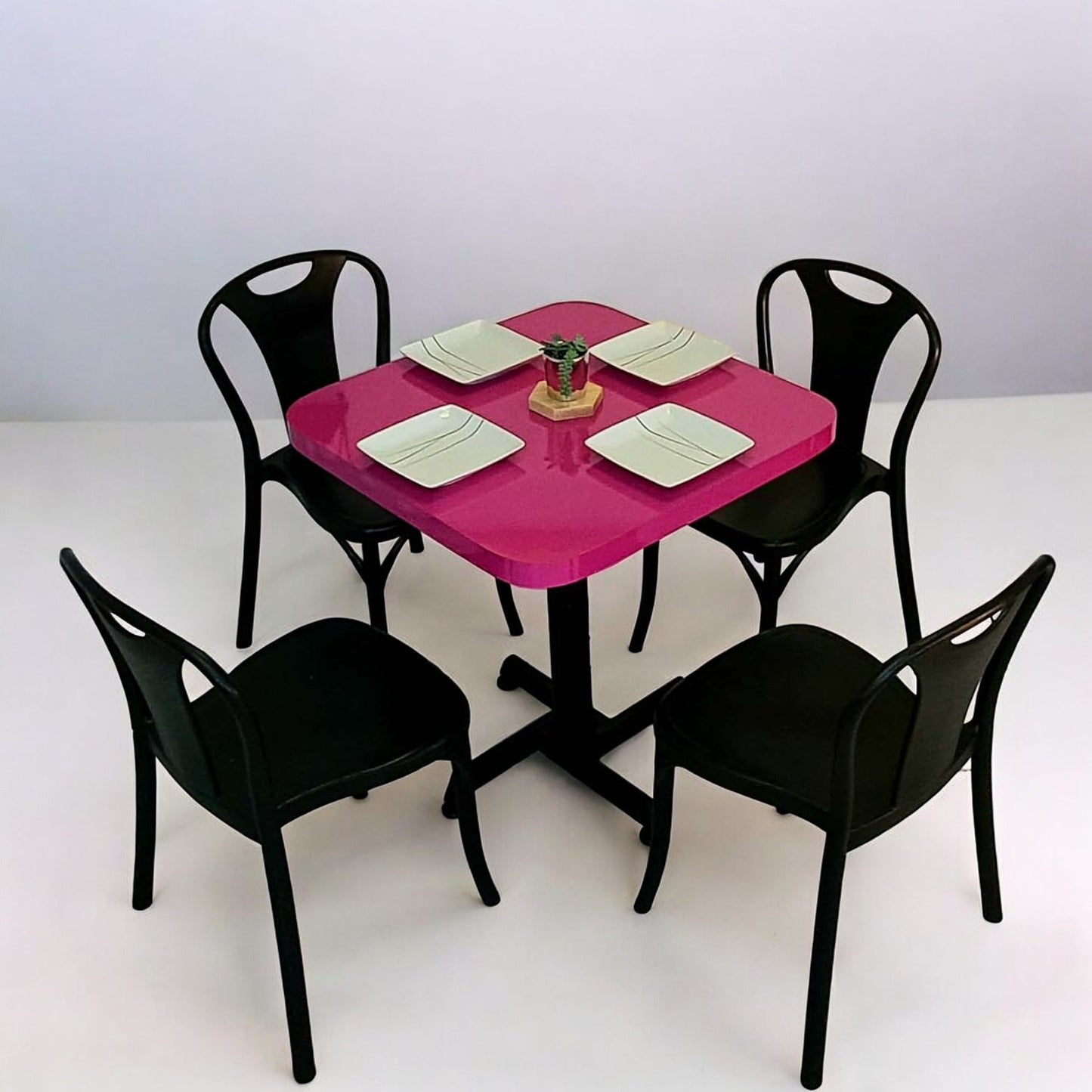 Mesa para restaurante Formaica con sillas Sara