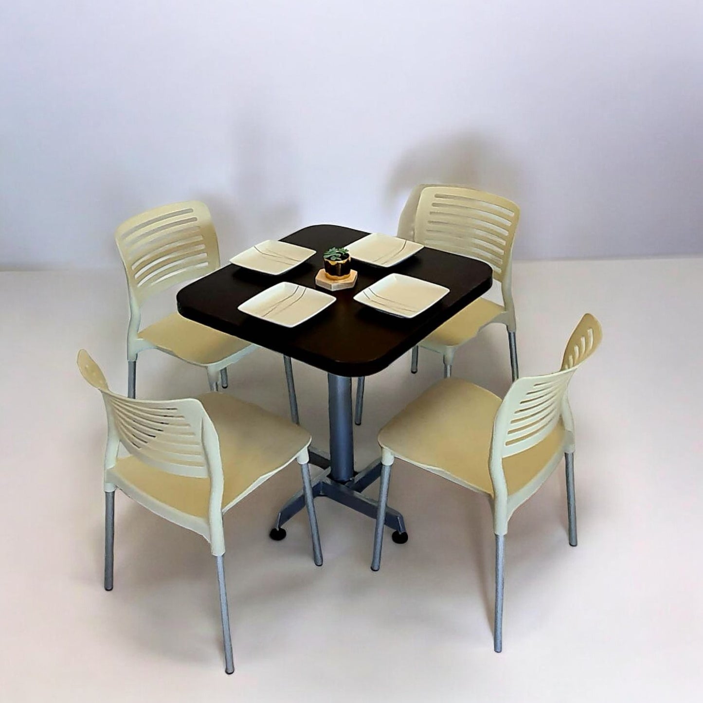 Mesa para restaurante Formaica con sillas Vhania