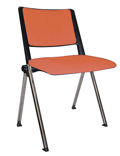 Silla de visita Revolution cromada