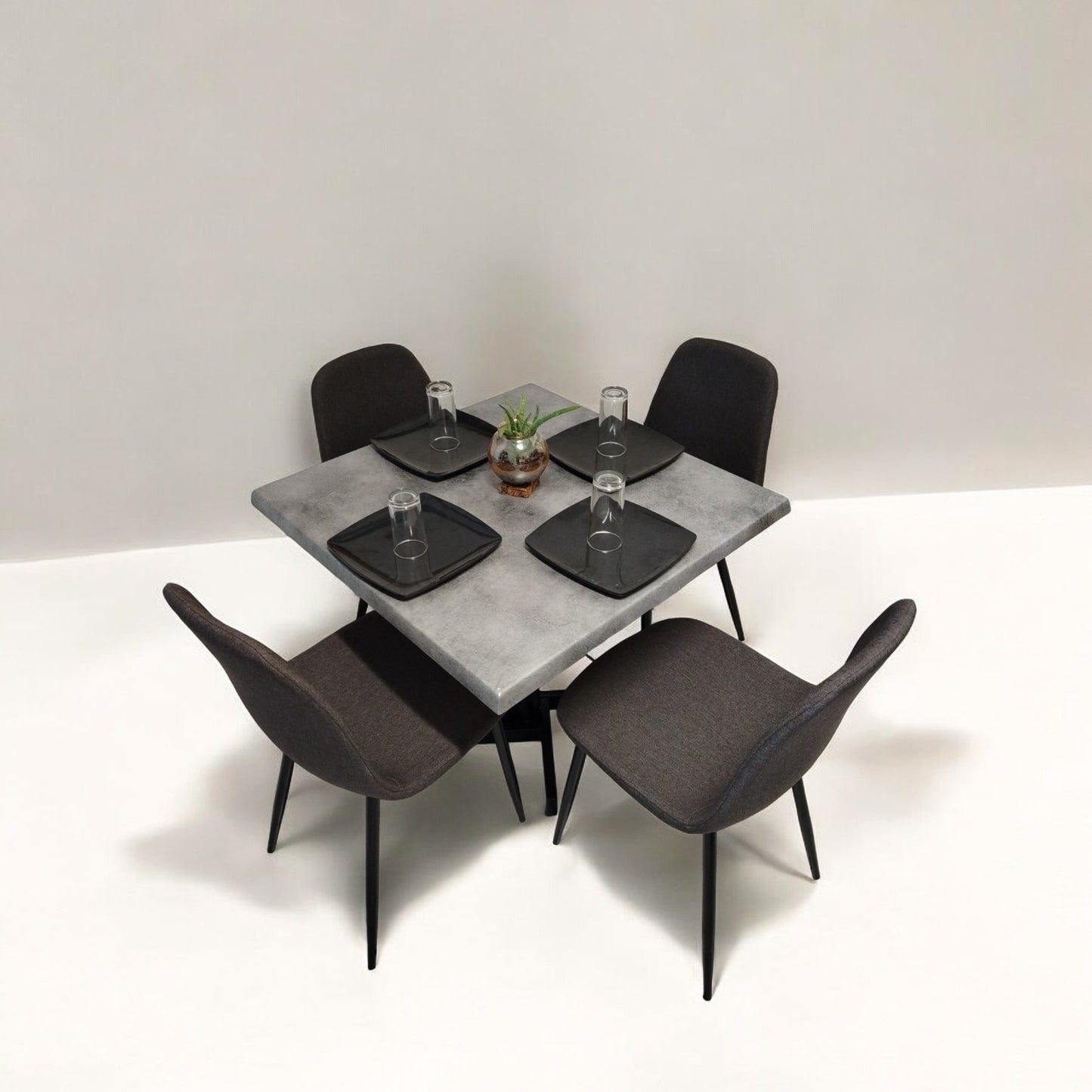 Mesa para restaurante Estratificada 80 con sillas Murcia