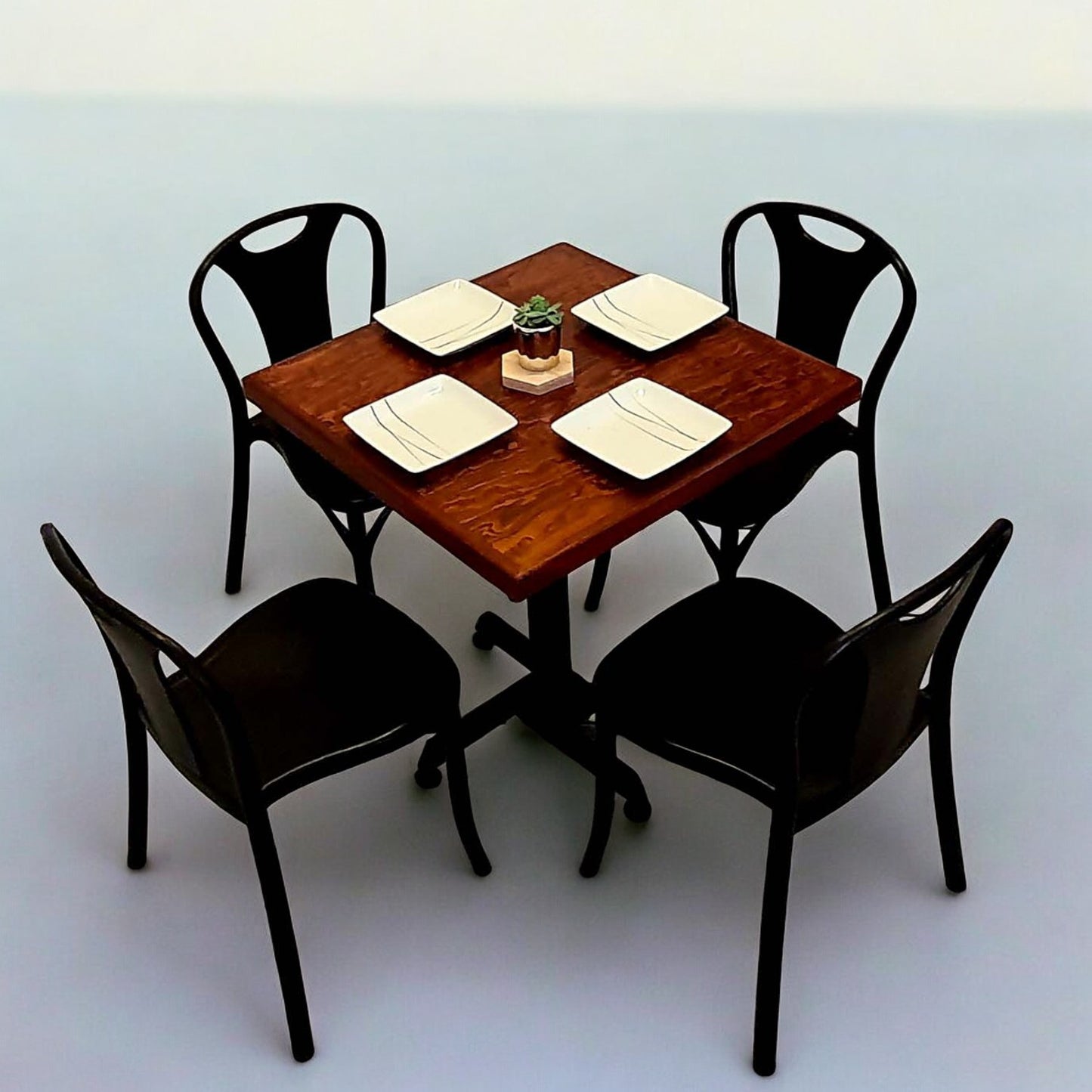 Mesa para restaurante Vintage con sillas Sara