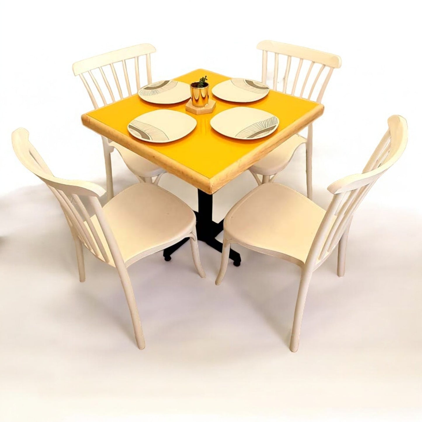 Mesa para restaurante Emboquillada con sillas Aurora