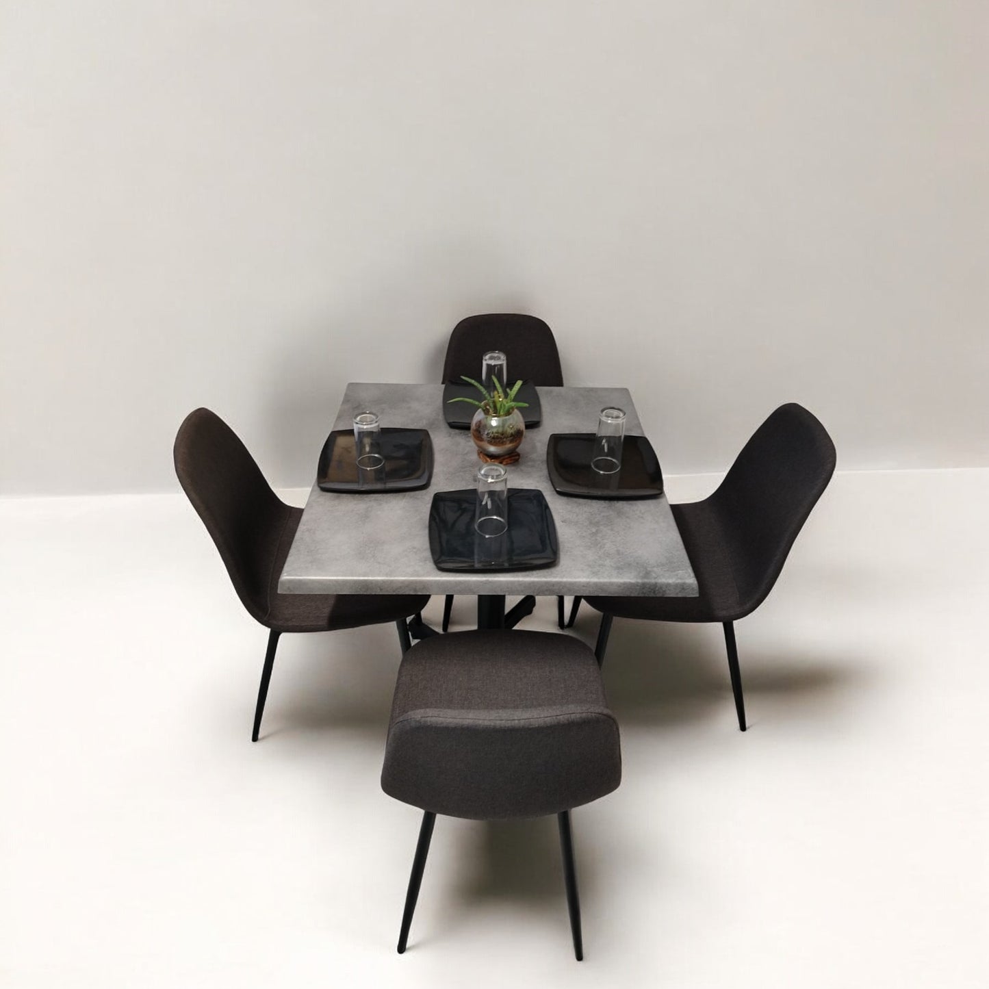 Mesa para restaurante Estratificada 80 con sillas Murcia