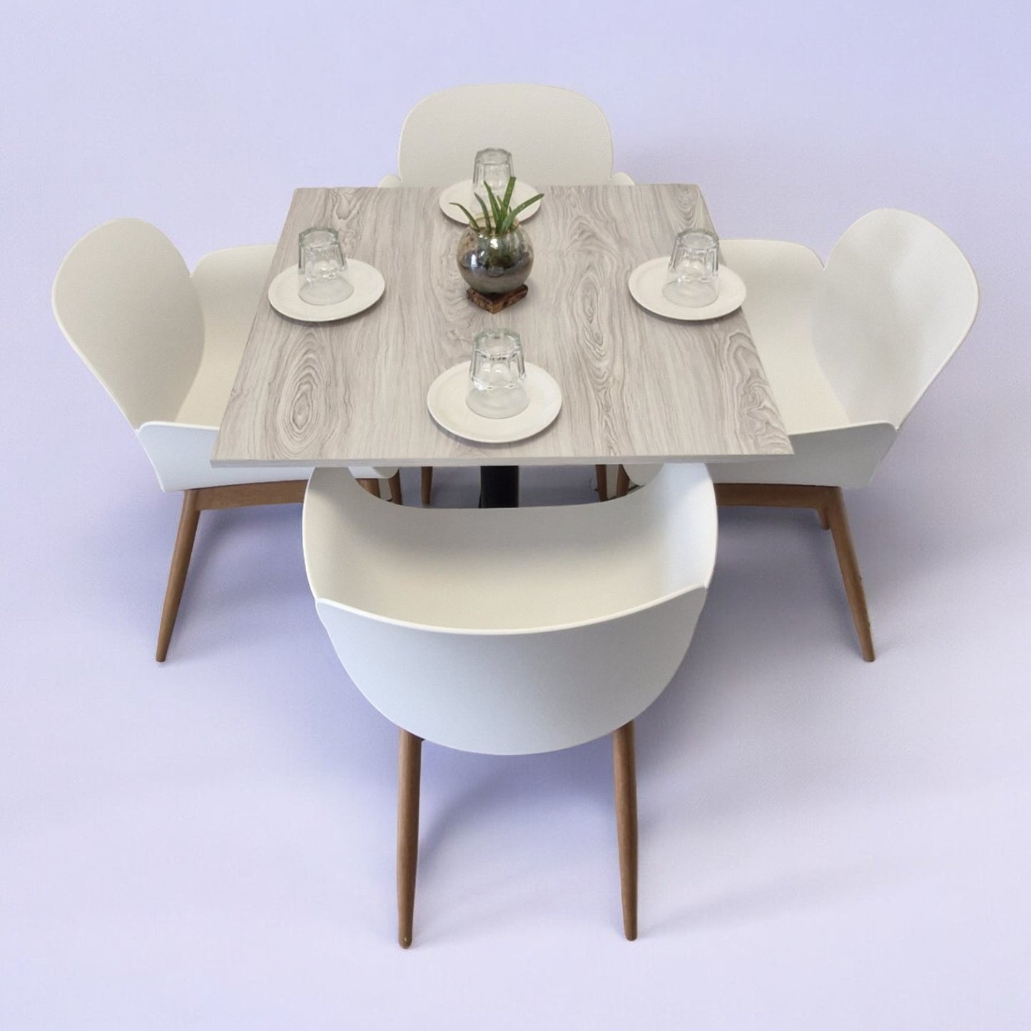 Mesa para restaurante Melanove con sillas Mantova