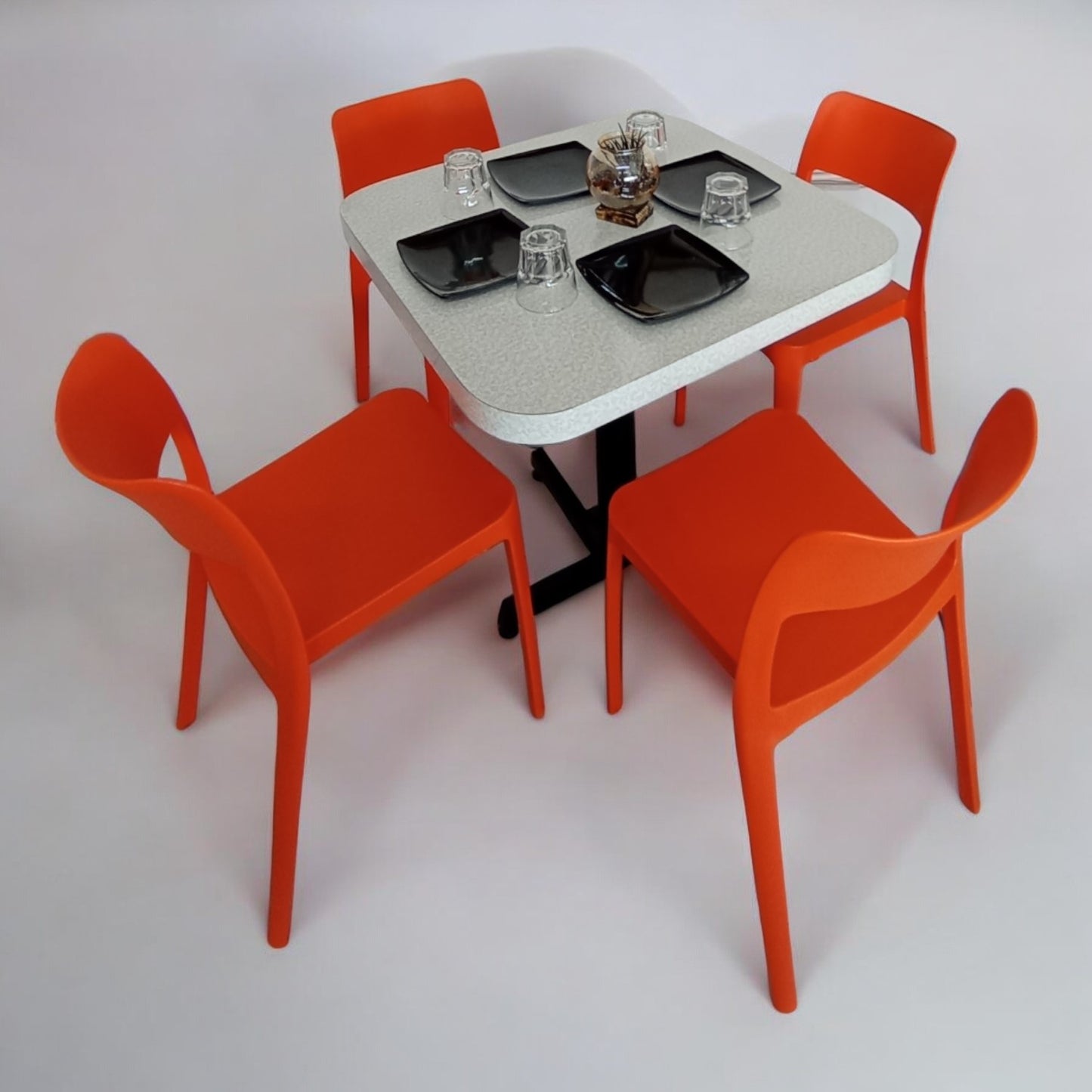 Mesa para restaurante Formaica con sillas Lavie