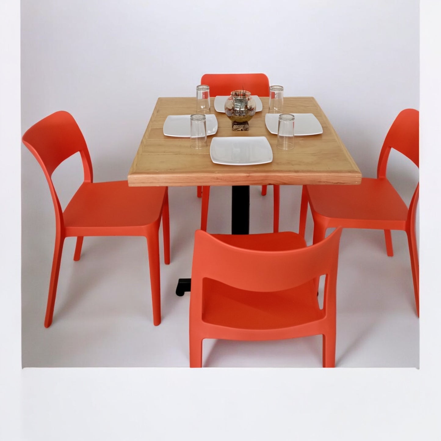 Mesa para restaurante Vintage con sillas Lavie