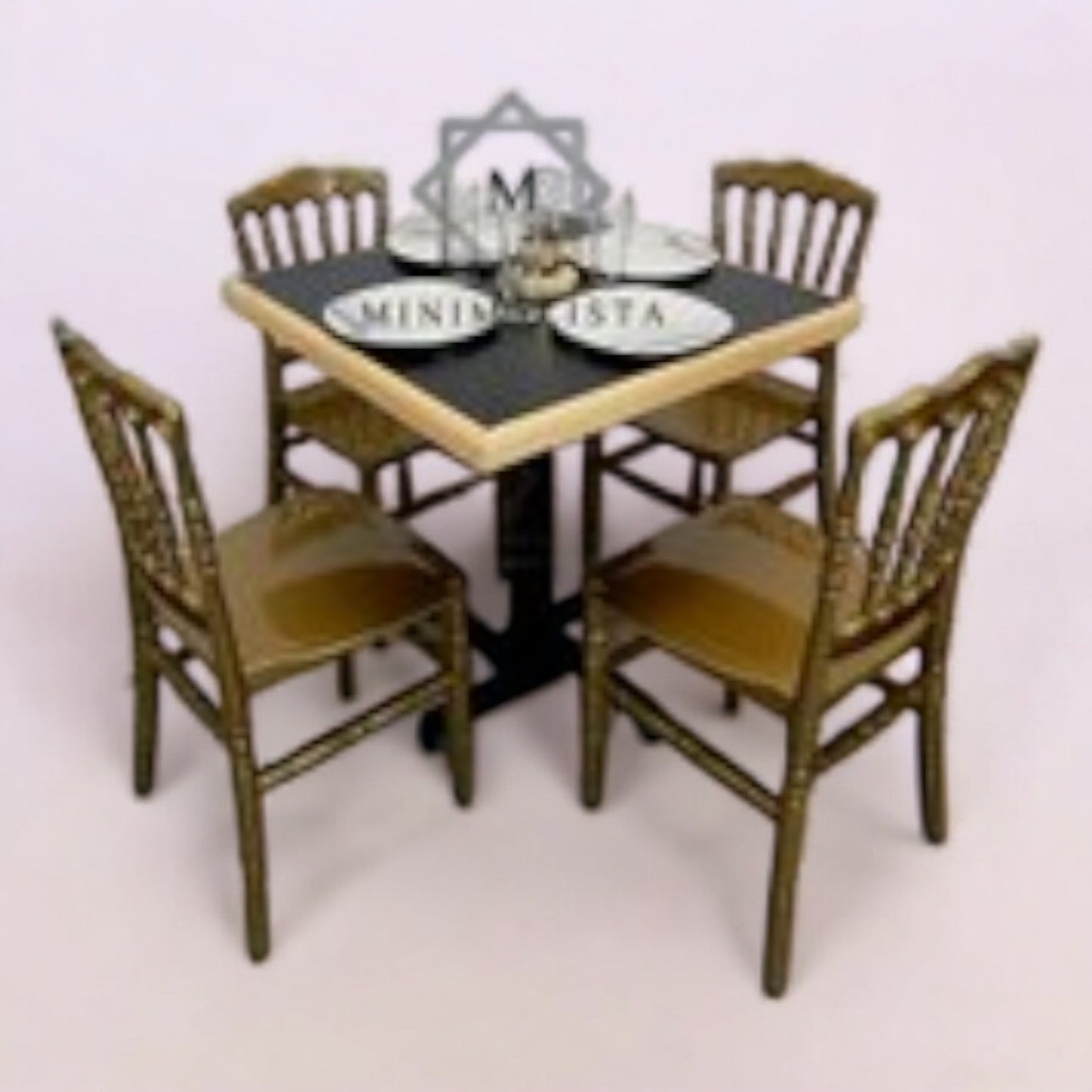 Mesa para restaurante Emboquillada con sillas Versalles