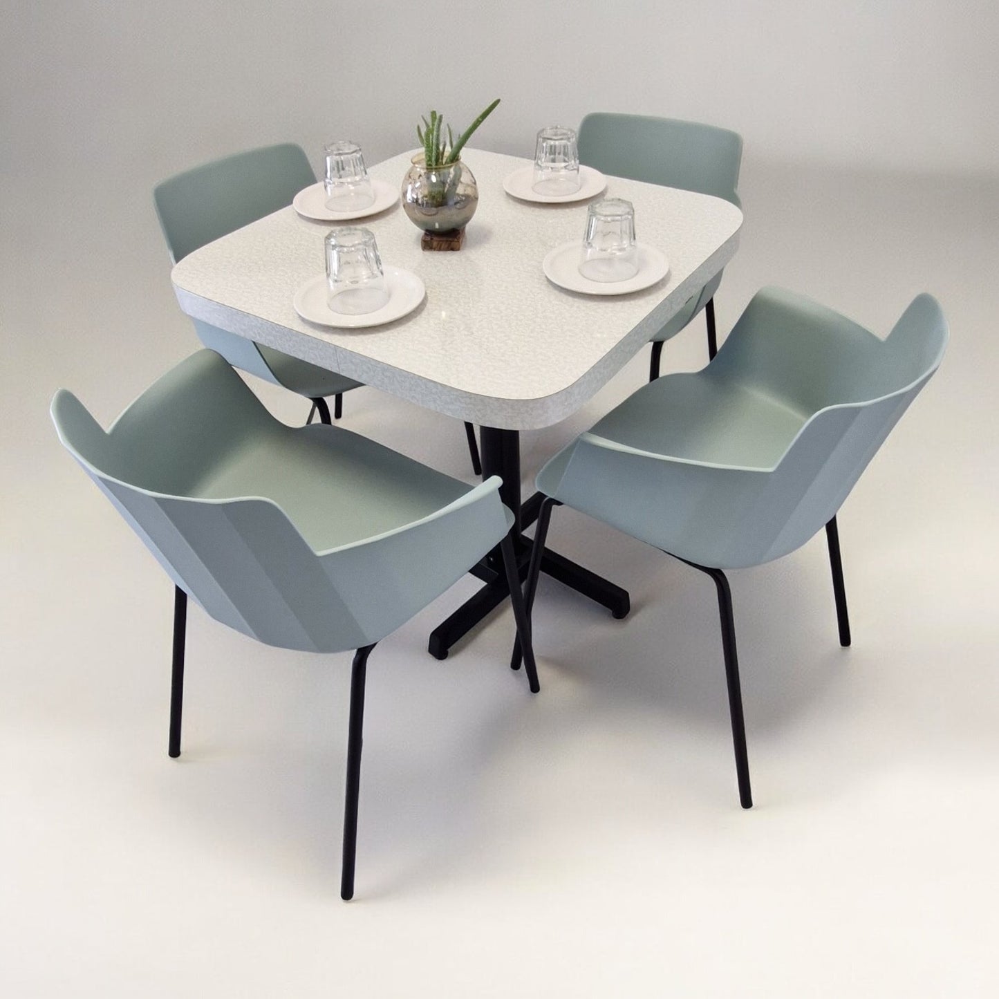 Mesa para restaurnate Formaica con sillas Colombo