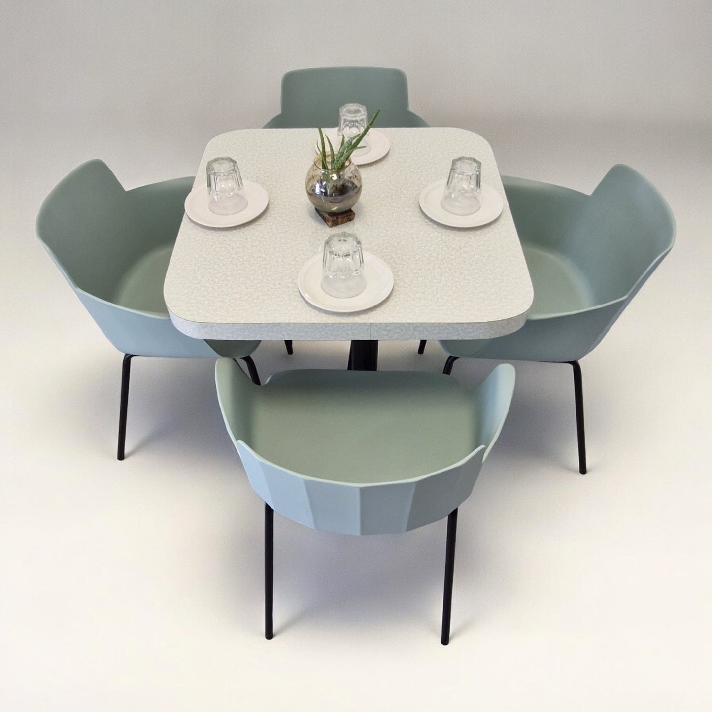 Mesa para restaurnate Formaica con sillas Colombo