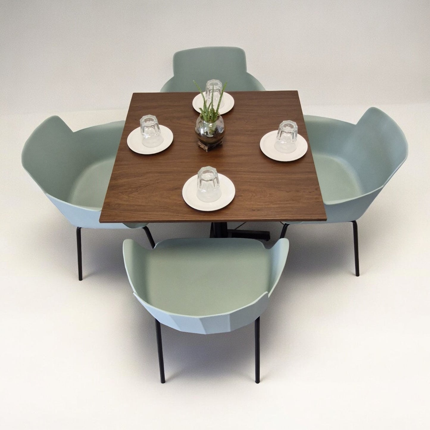 Mesa para restaurnate Melanove con sillas Colombo