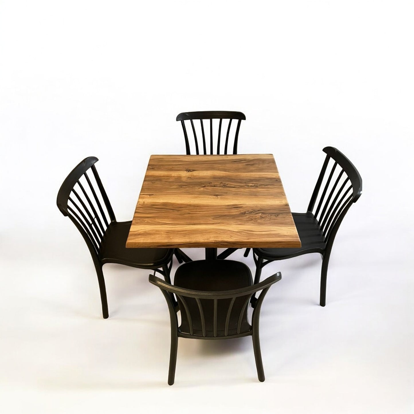 Mesa para restaurante Estratificada 80 con sillas Aurora