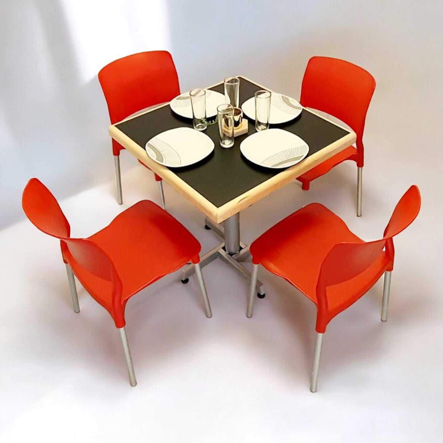 Mesa para restaurante Emboquillada con sillas Frida