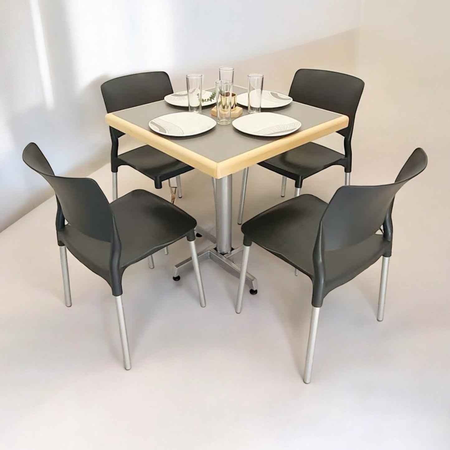 Mesa para restaurante Emboquillada con sillas Frida