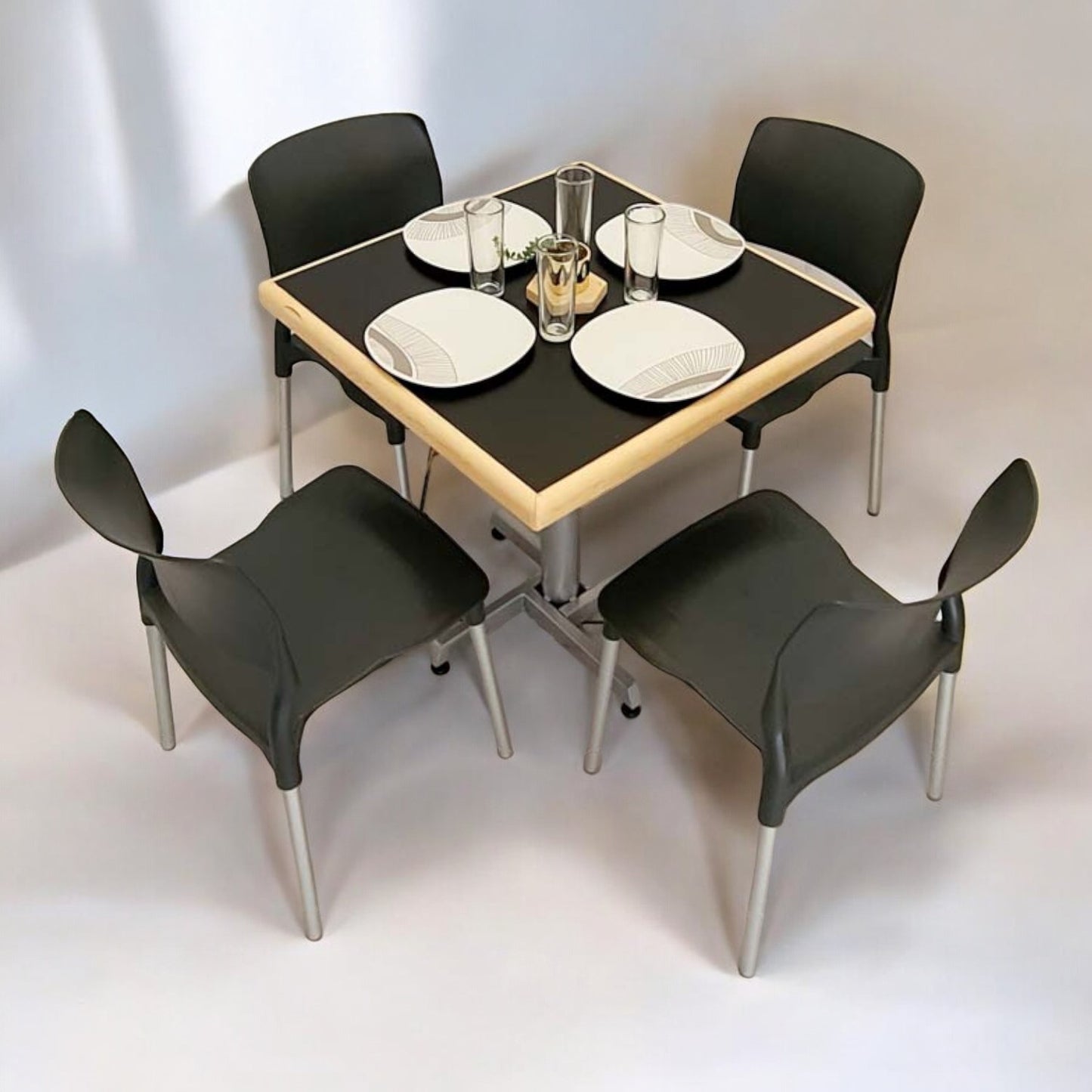 Mesa para restaurante Emboquillada con sillas Frida