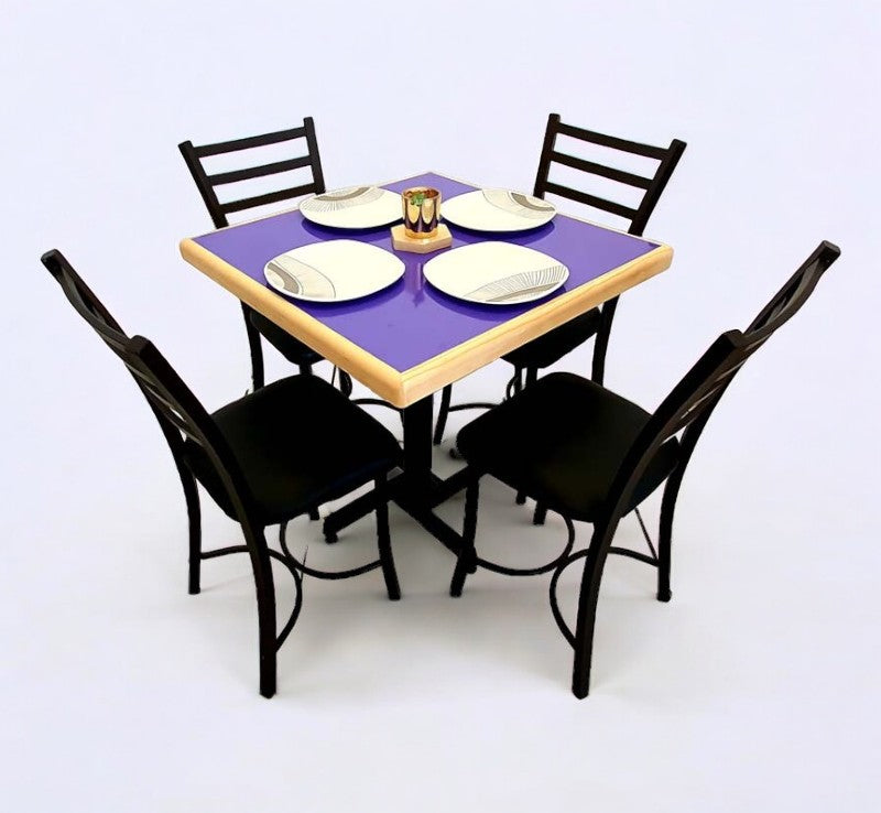 Mesa para restaurante Emboquillada con sillas Lia