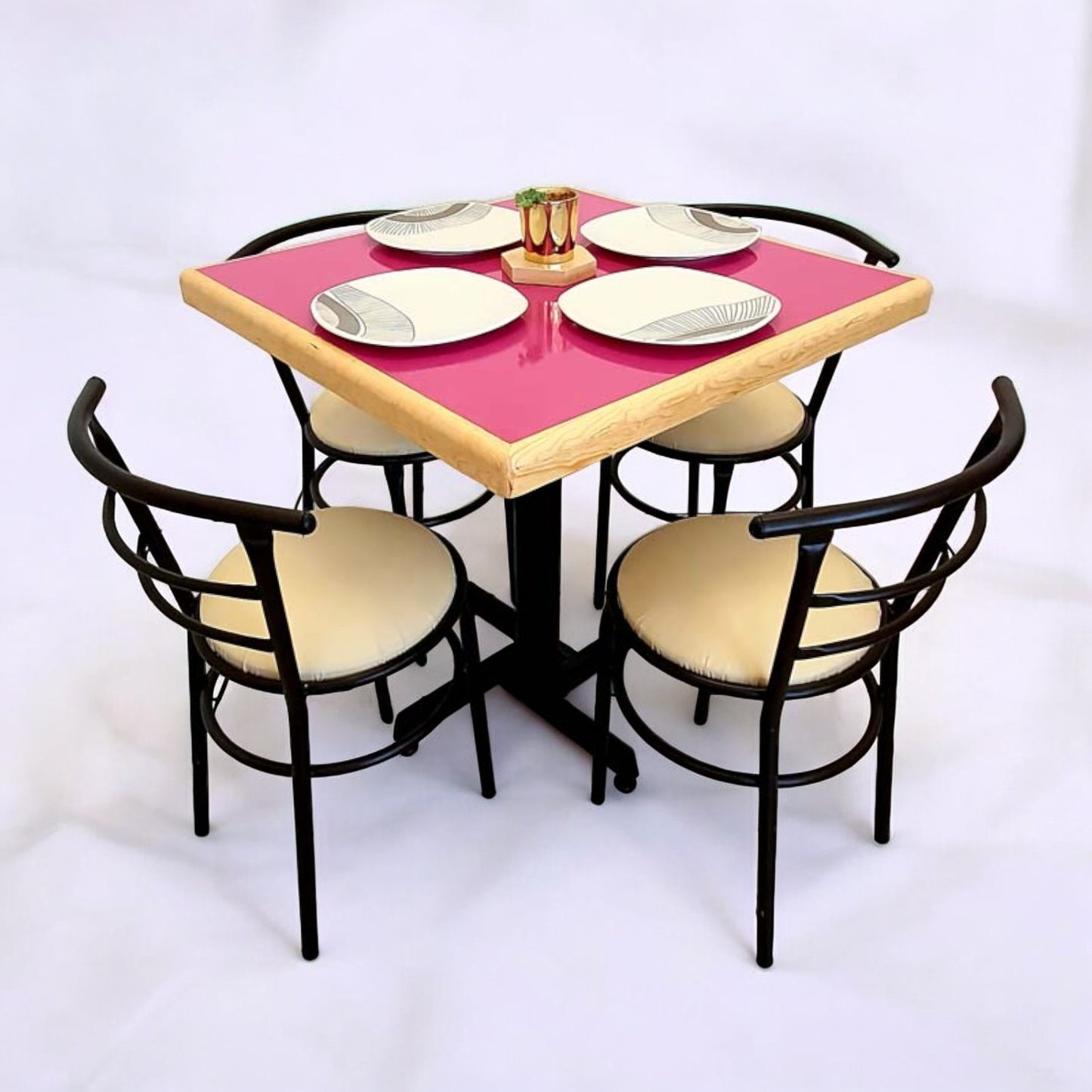 Mesa para restaurante Emboquillada con sillas Chabely