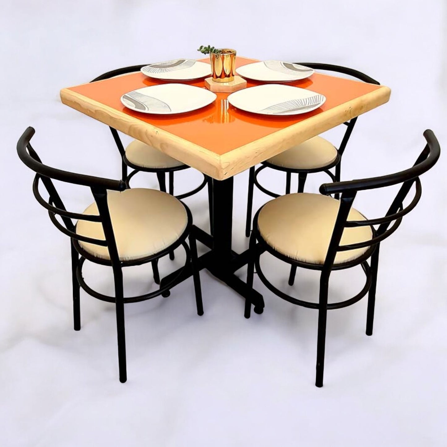 Mesa para restaurante Emboquillada con sillas Chabely