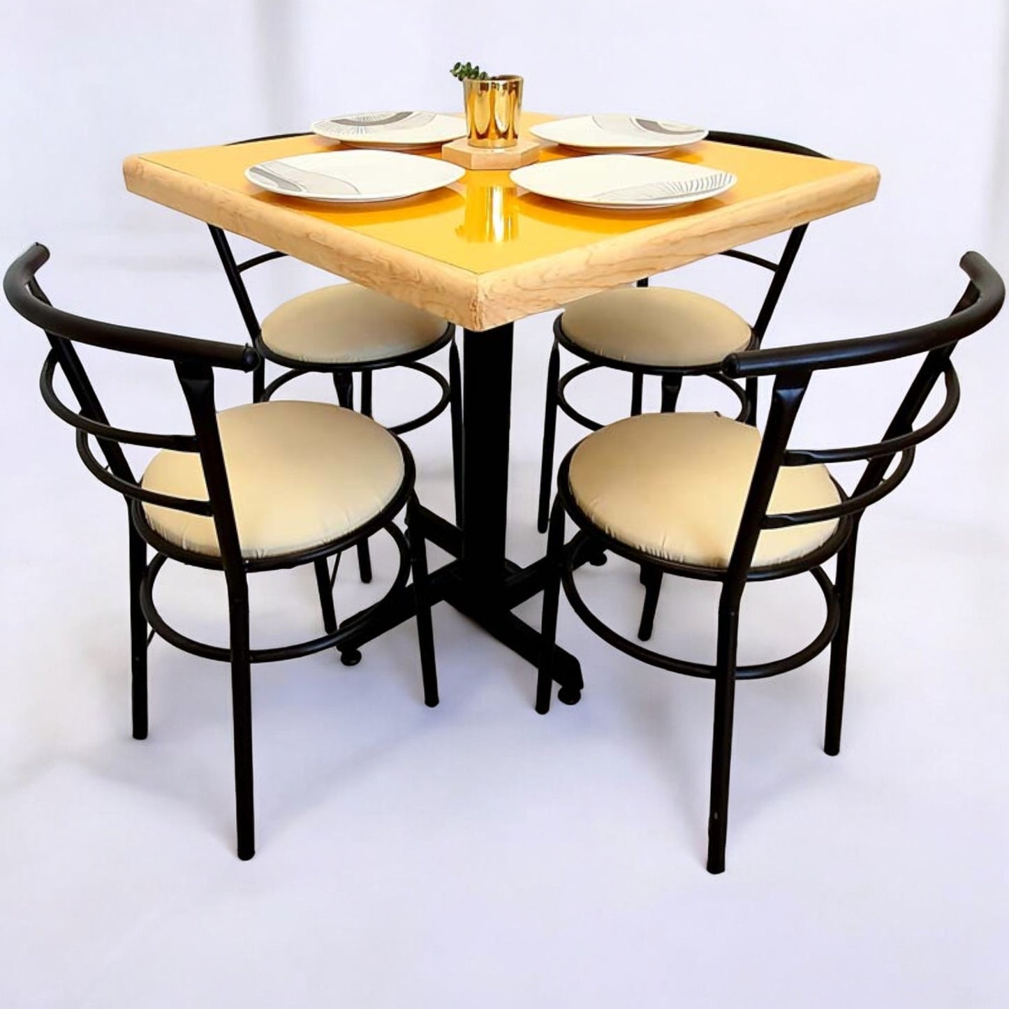 Mesa para restaurante Emboquillada con sillas Chabely