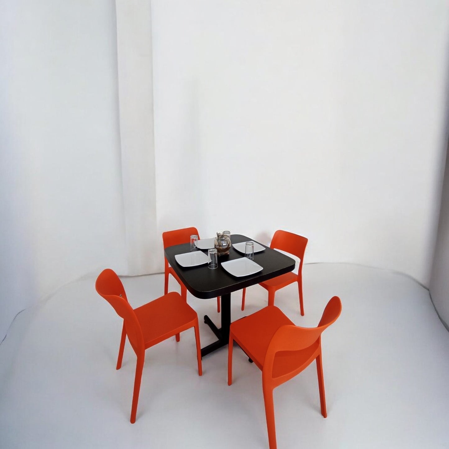 Mesa para restaurante Formaica con sillas Lavie