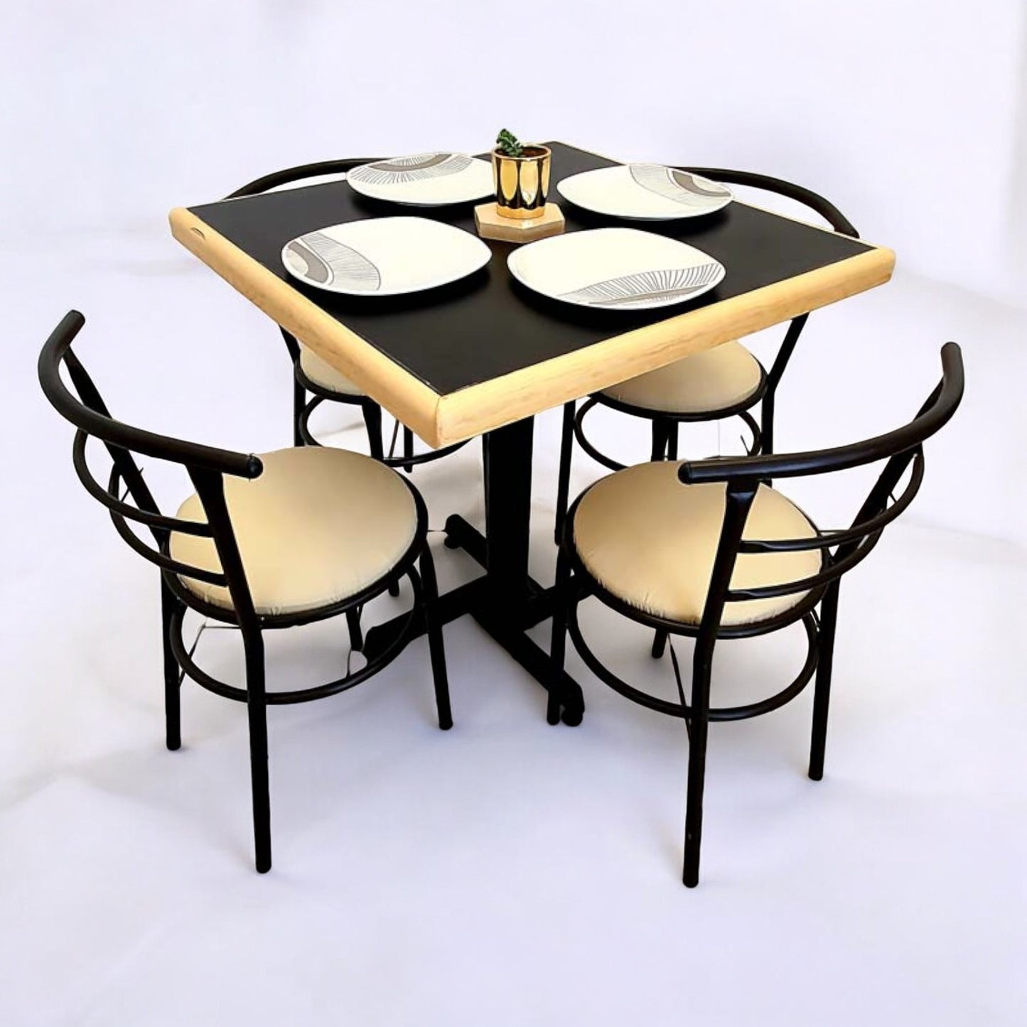 Mesa para restaurante Emboquillada con sillas Chabely