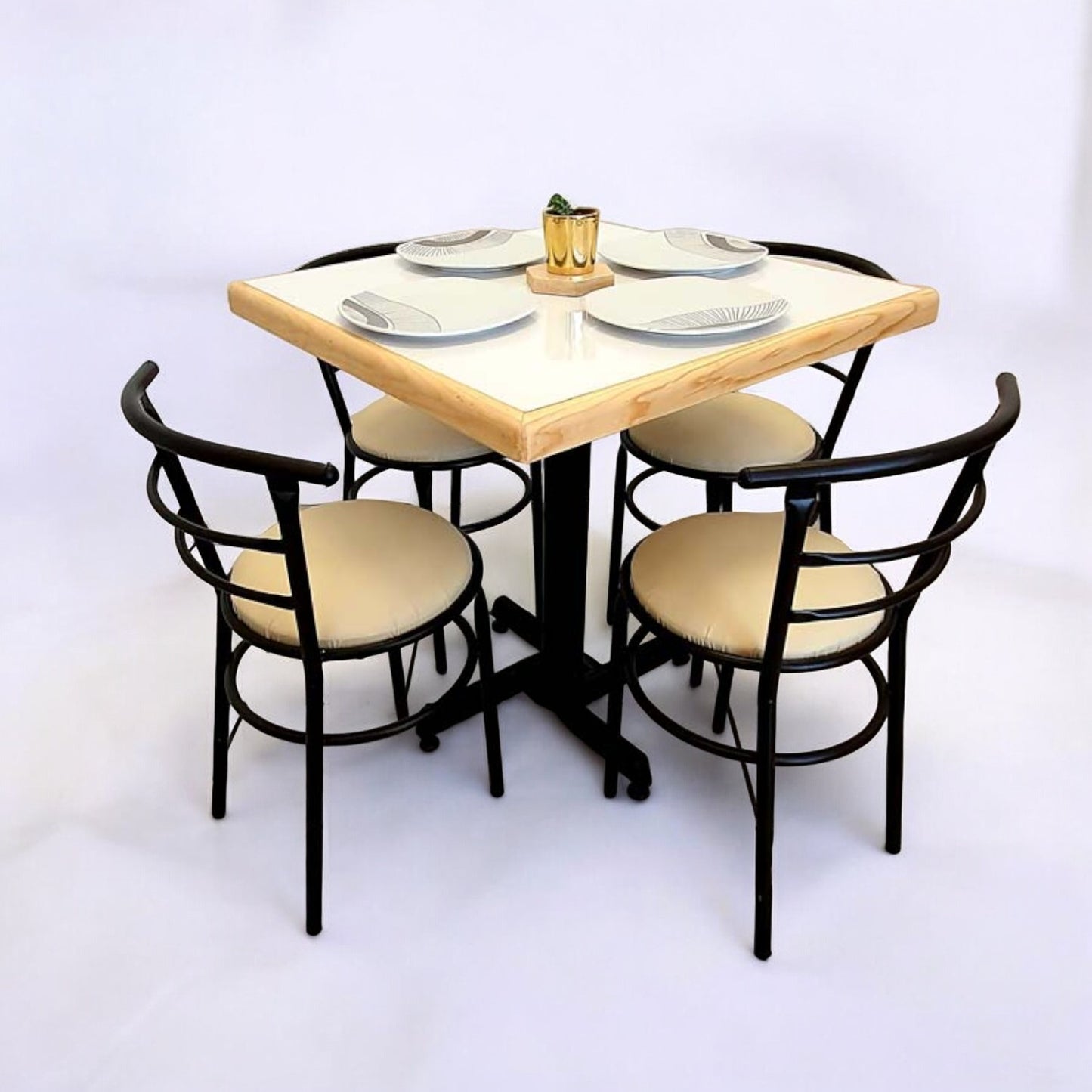Mesa para restaurante Emboquillada con sillas Chabely
