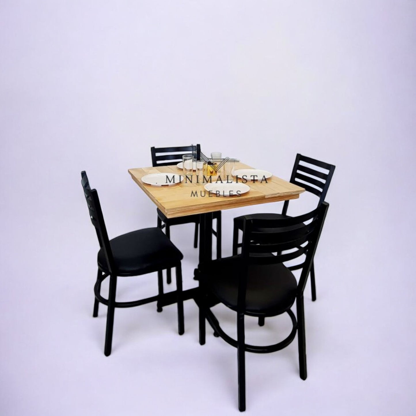 Mesa para restaurante Campestre con sillas Solar