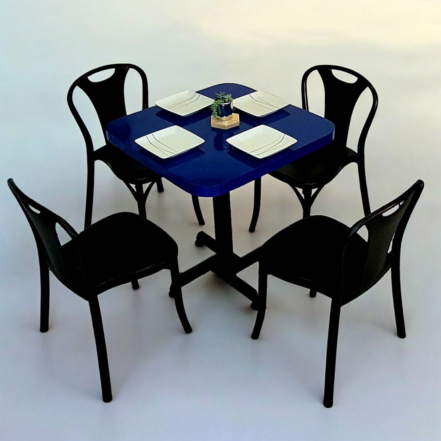 Mesa para restaurante Formaica con sillas Sara