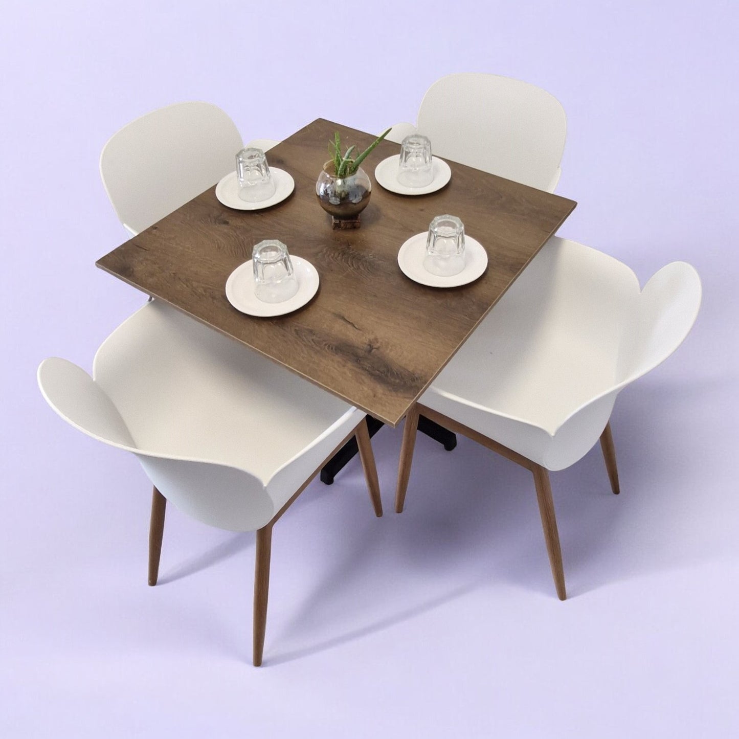Mesa para restaurante Melanove con sillas Mantova