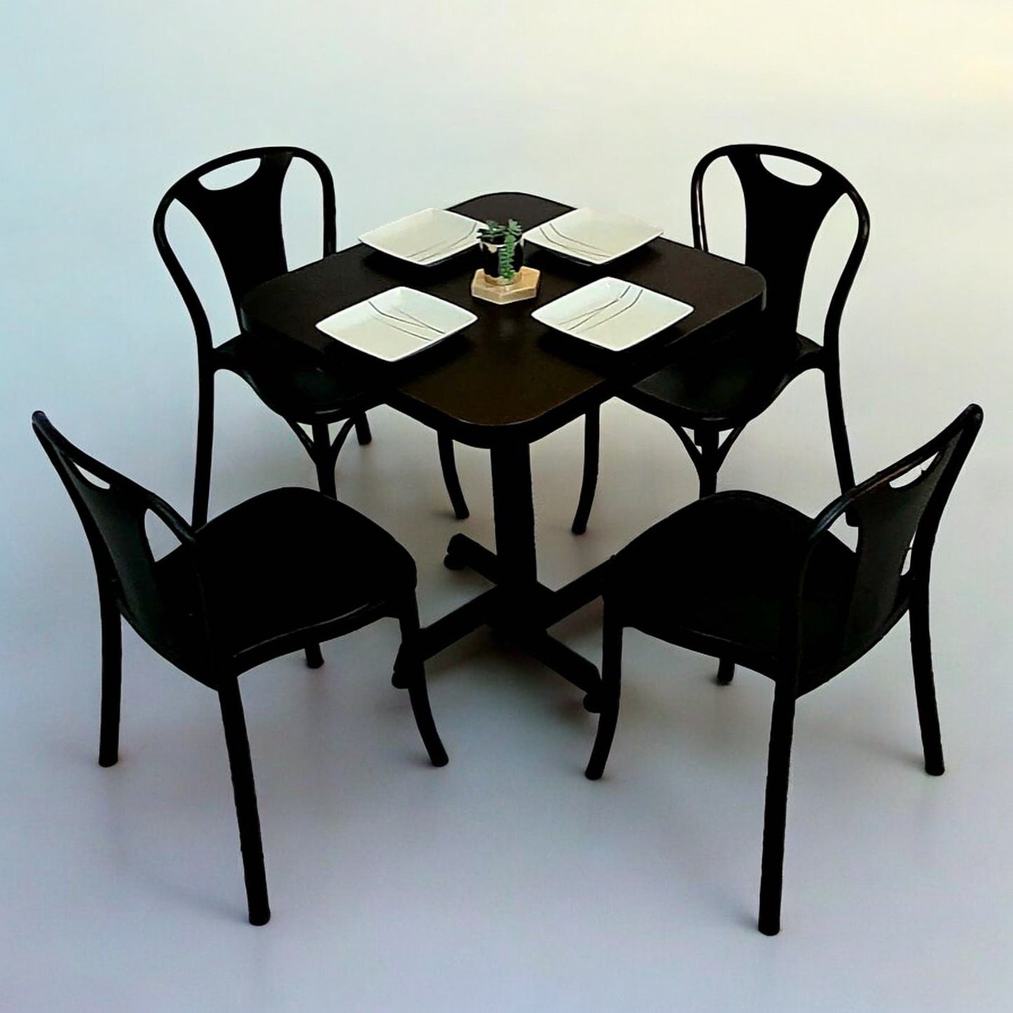 Mesa para restaurante Formaica con sillas Sara