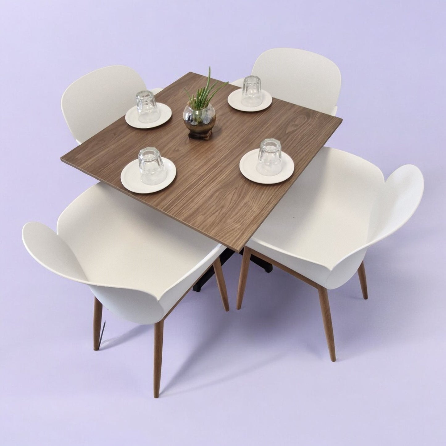 Mesa para restaurante Melanove con sillas Mantova