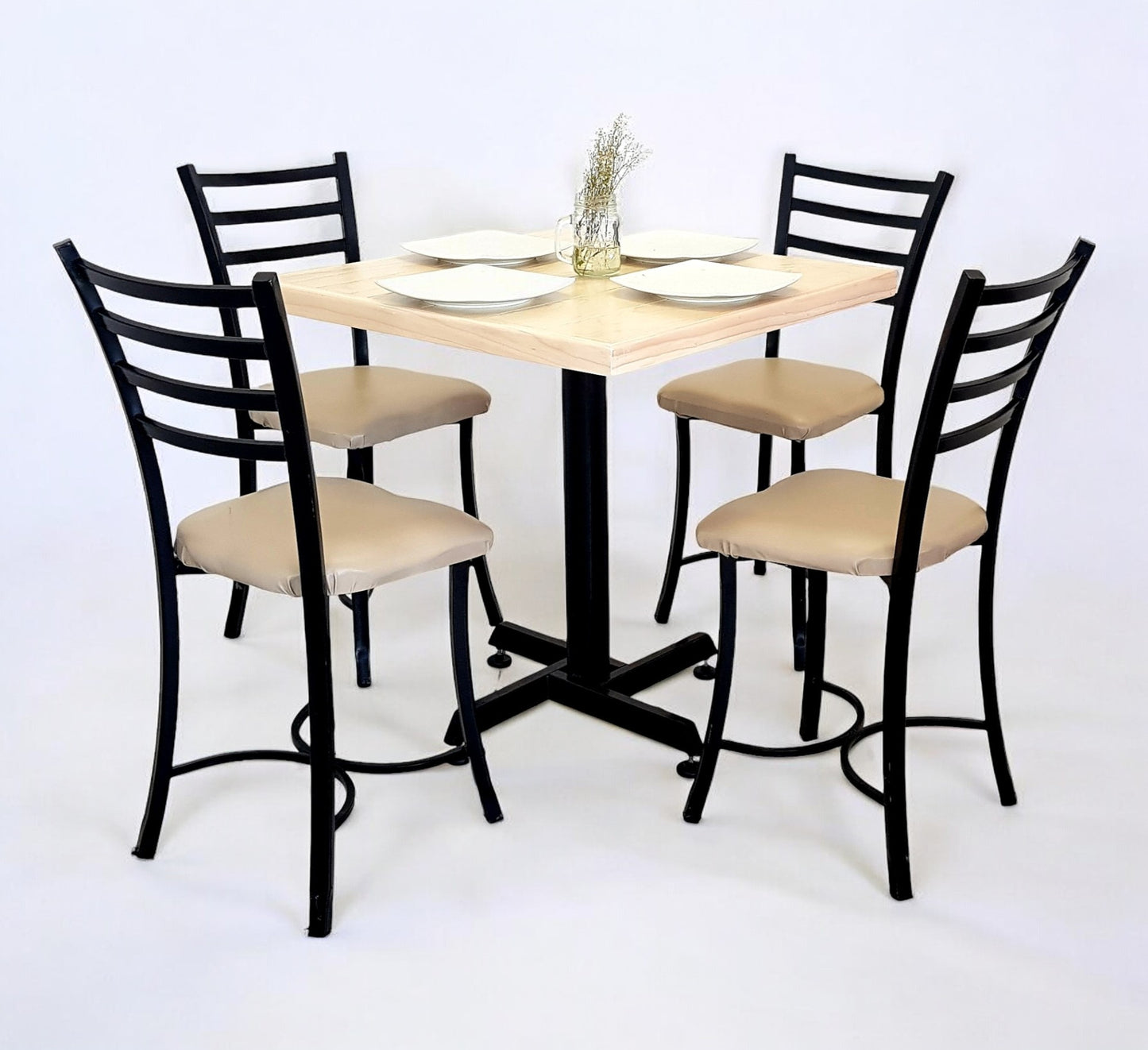 Mesa para restaurante Vintage con sillas Lia