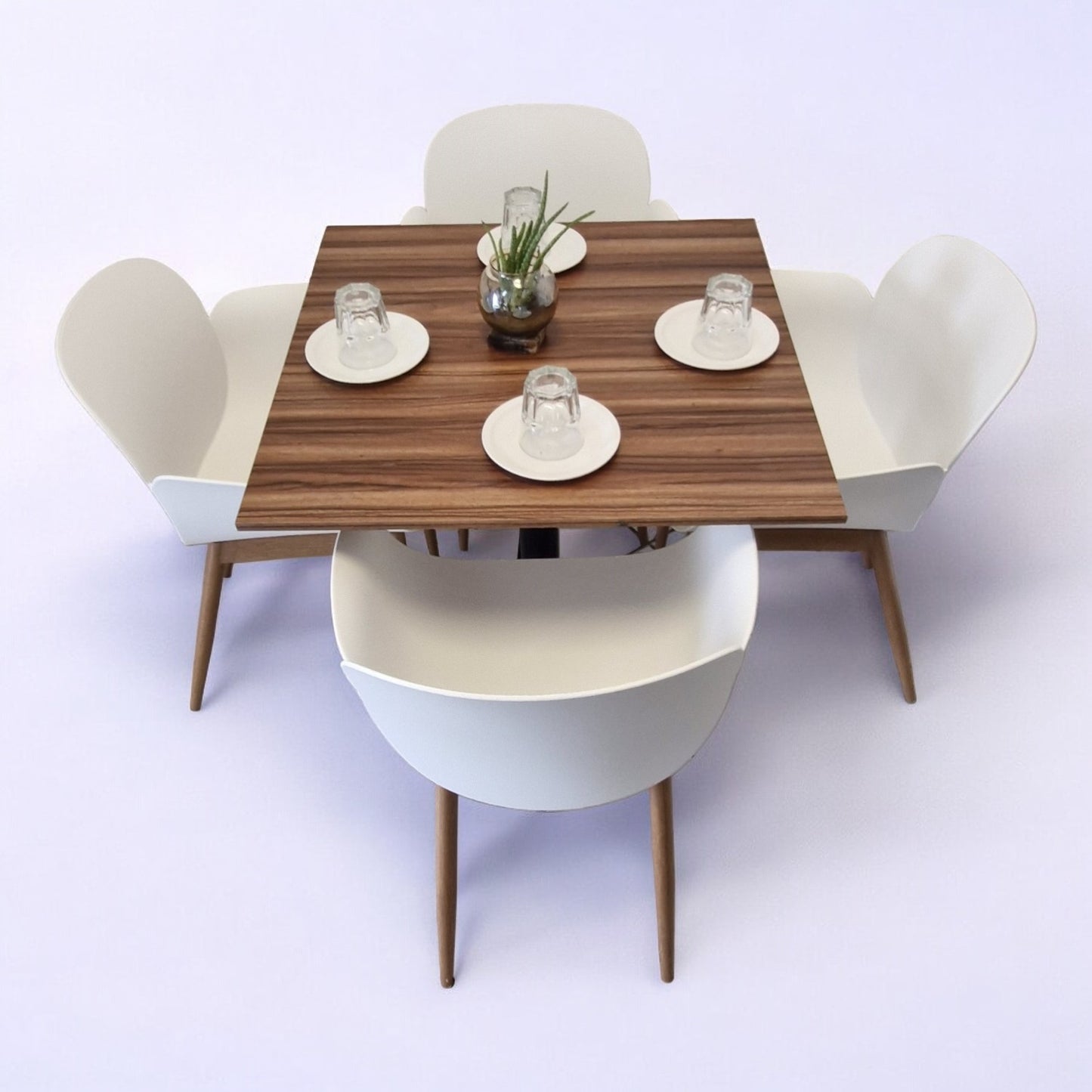 Mesa para restaurante Melanove con sillas Mantova