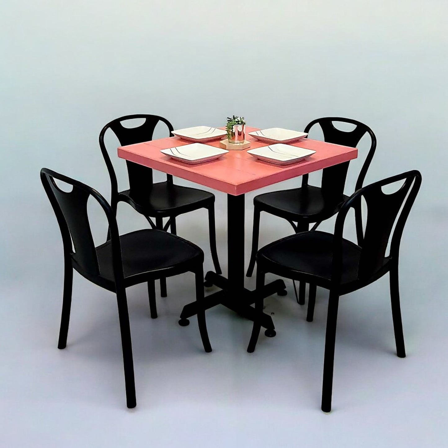 Mesa para restaurante Vintage con sillas Sara