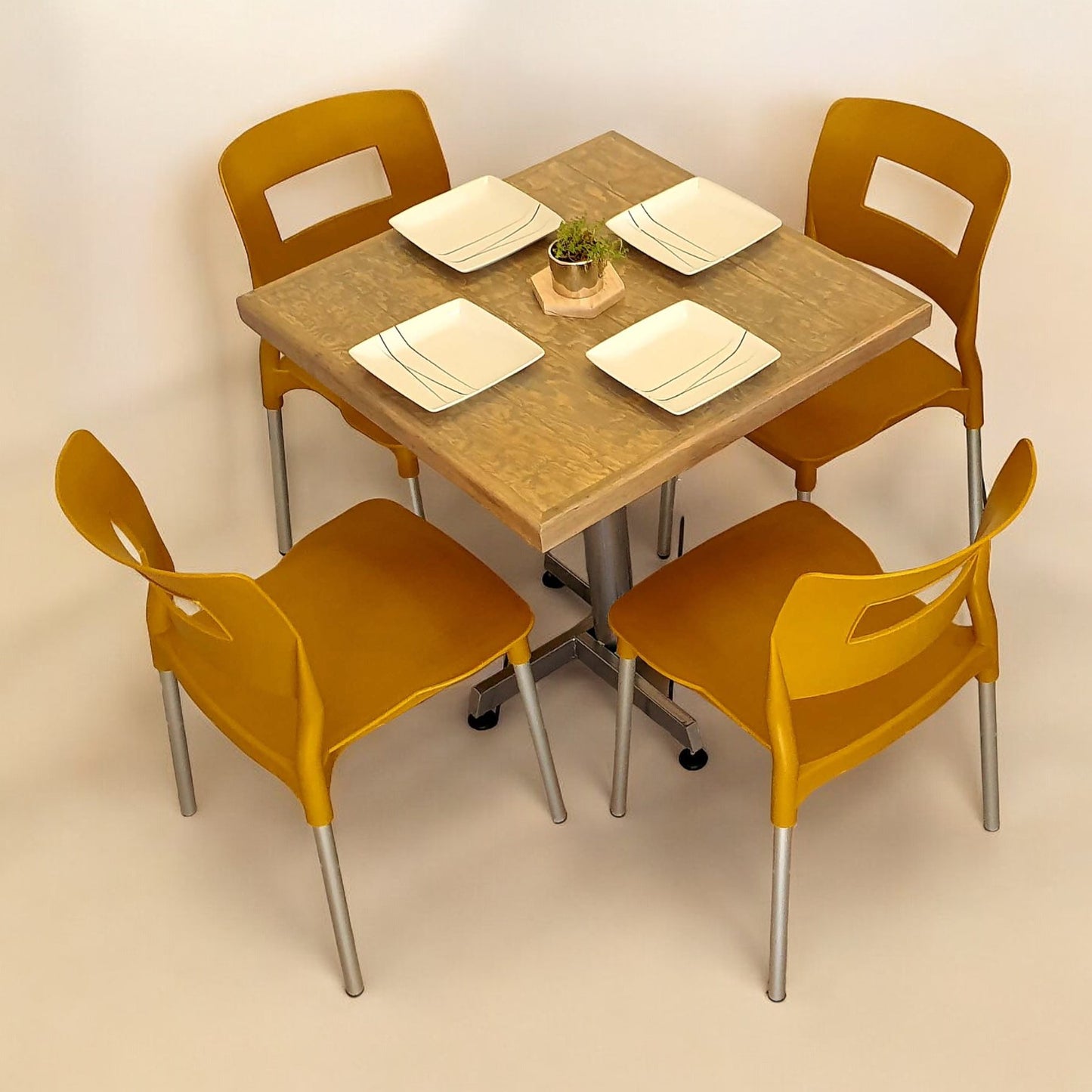 Mesa para restaurante Vintage con sillas Sabine